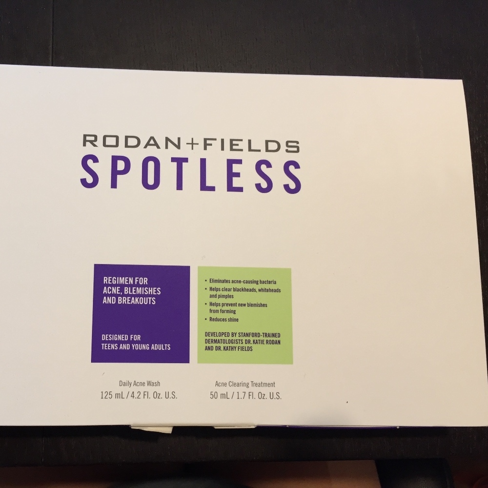 Rodan Spotless Acne Treatment for Teens- Two Step